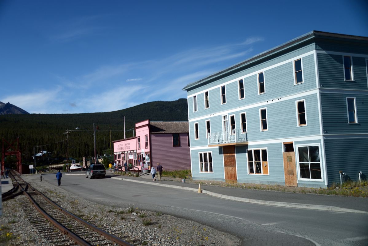 08E Matthew Watson General Store And Caribou Hotel In Carcross On The Tour From Whitehorse Yukon To Skagway